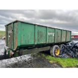 WEST 16 TON TIPPING TRAILER