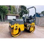 BOMAG BW135AD DOUBLE DRUM ROLLER C/W ROLE BAR