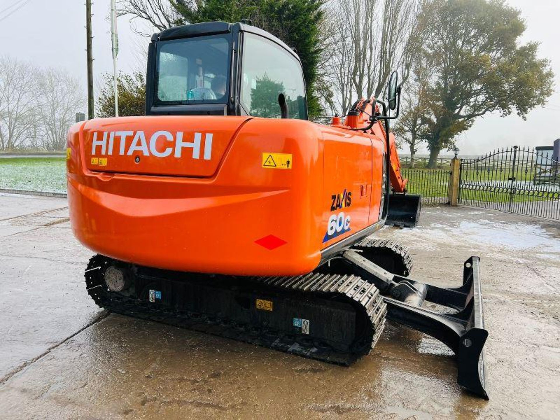 UNUSED HITACHI ZX60C-6A EXCAVATOR *YEAR 2023, ONLY 12.5 HOURS* C/W AC CABIN  - Image 15 of 20