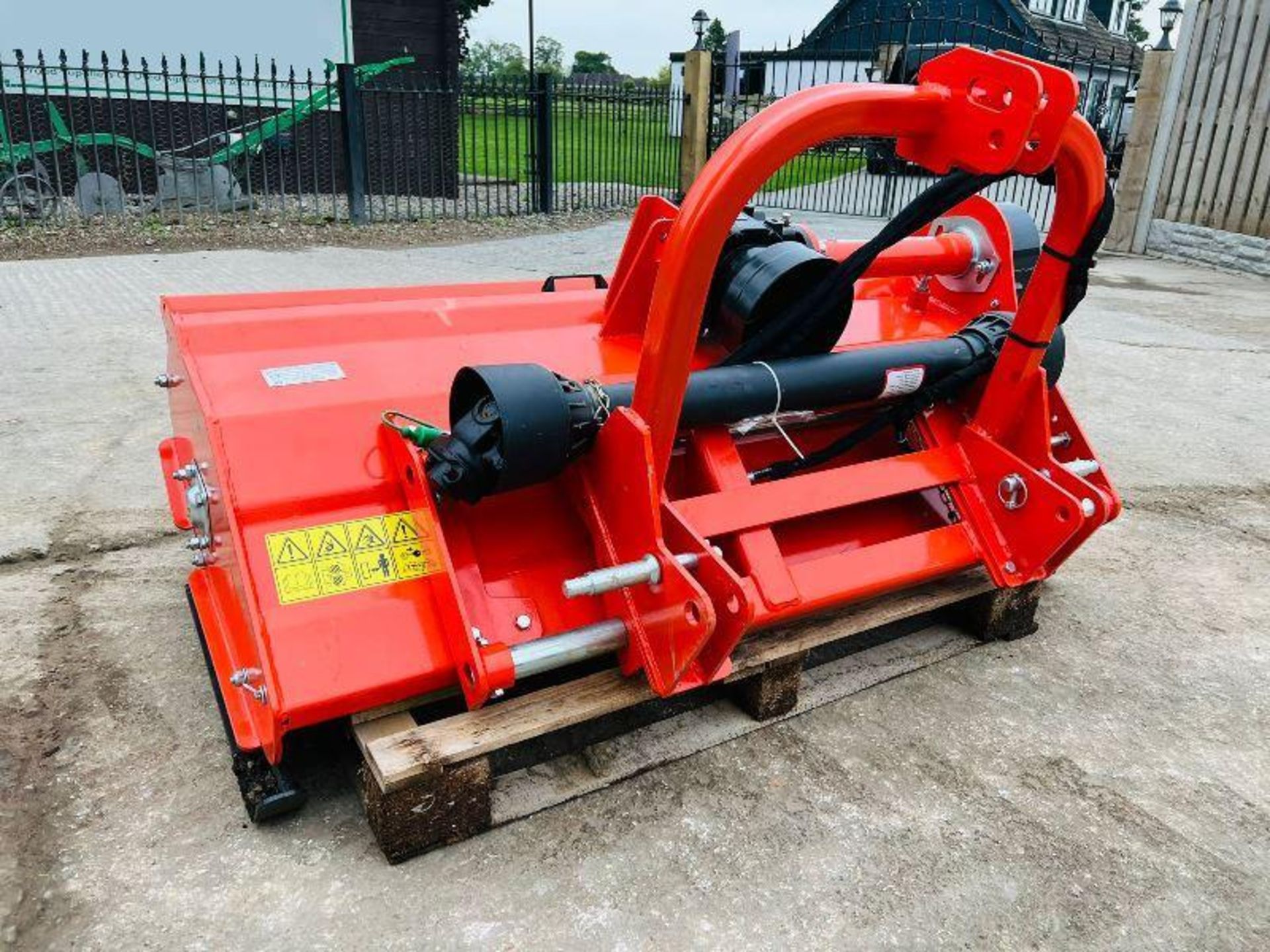 BRAND NEW SIROMER EFGCHMZ-145T FLAIL MOWER *YEAR 2023* C/W PTO SHAFT. - Image 7 of 9