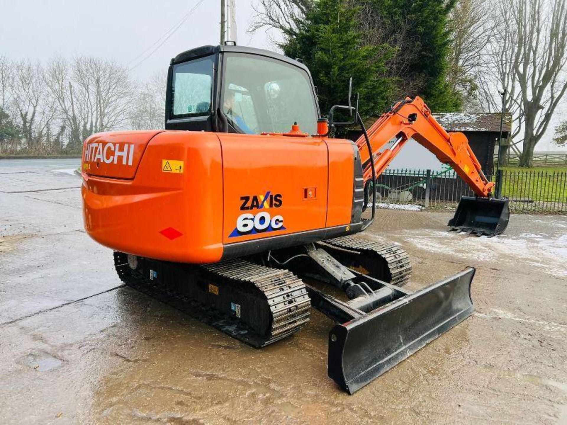 UNUSED HITACHI ZX60C-6A EXCAVATOR *YEAR 2023, ONLY 12.5 HOURS* C/W AC CABIN  - Image 19 of 20