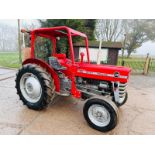 MASSEY FERGUSON 135 MULTI POWER TRACTOR C/W ROLE FRAME 