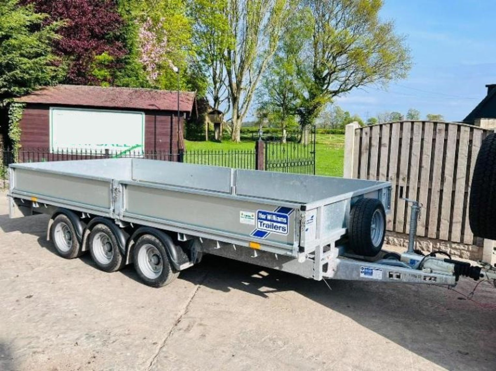 IFOR WILLIAMS TRI-AXLE DROP SIDE TRAILER * YEAR 2022 * - Image 15 of 15