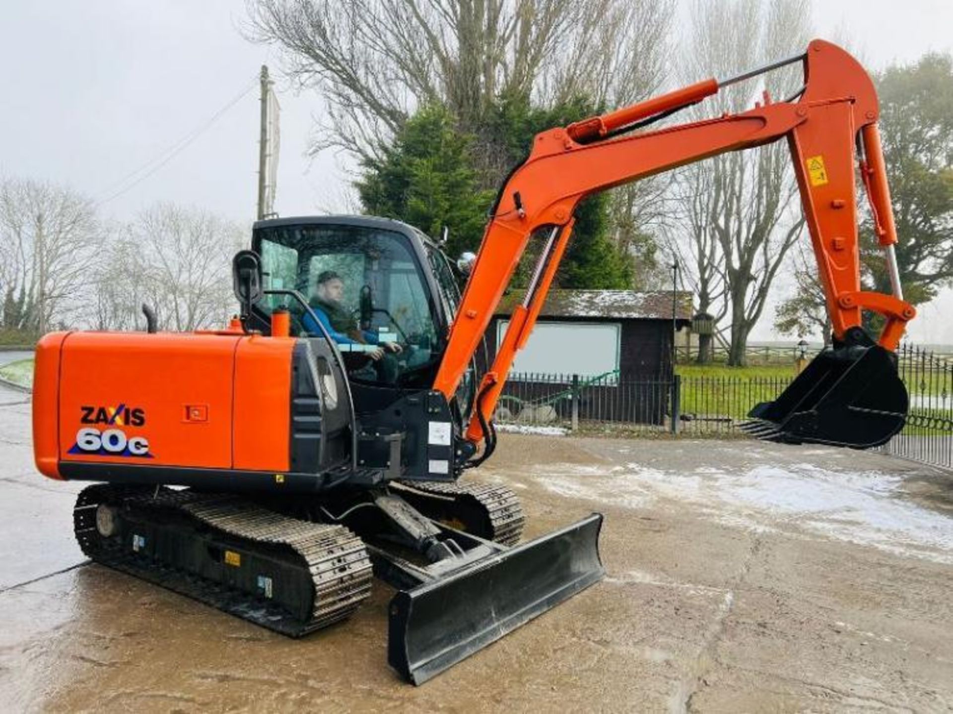 UNUSED HITACHI ZX60C-6A EXCAVATOR *YEAR 2023, ONLY 12.5 HOURS* C/W AC CABIN  - Image 17 of 20
