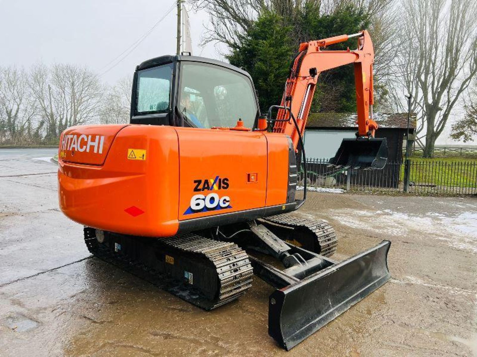 UNUSED HITACHI ZX60C-6A EXCAVATOR *YEAR 2023, ONLY 12.5 HOURS* C/W AC CABIN  - Image 4 of 20