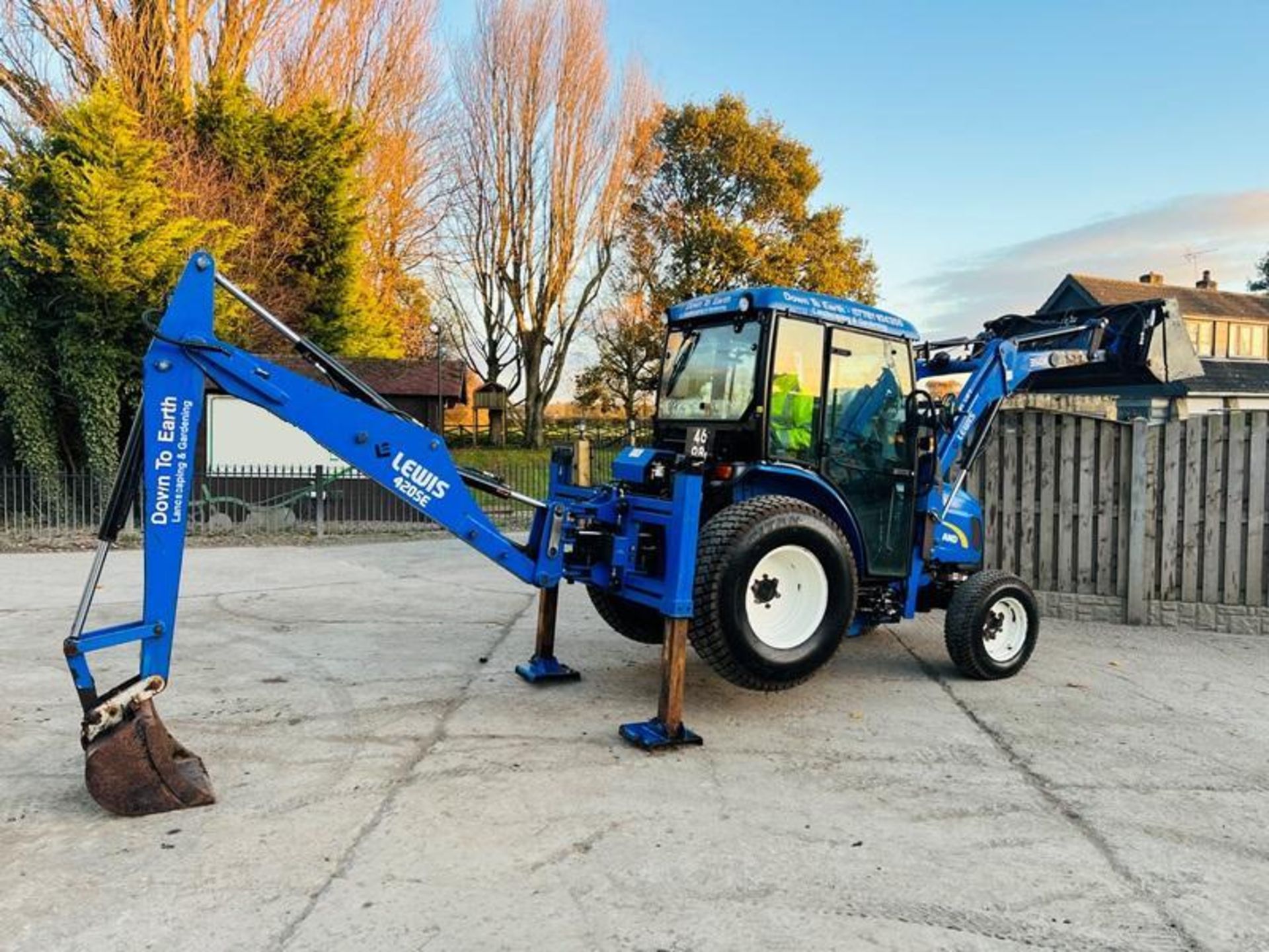 NEW HOLLAND BOOMER 40 4WD TRACTOR *YEAR 2014, ONLY 737 HRS* C/W LOADER & BACK TACTOR - Image 7 of 19