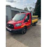 2018 18 FORD TRANSIT LWB DROPSIDE - 140K MILES - EURO 6.