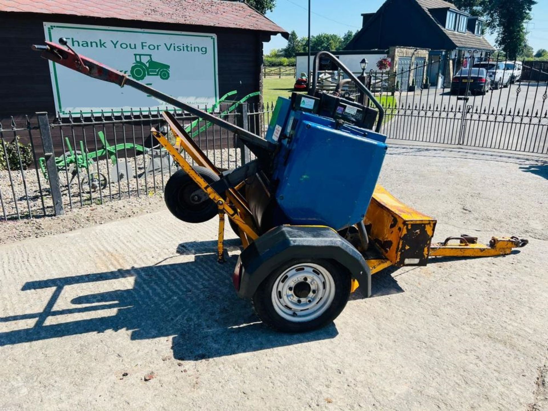 BENFORD 1-71HE PEDESTRIAL ROLLER * YEAR 2007 * C/W TRAILER - Image 5 of 6