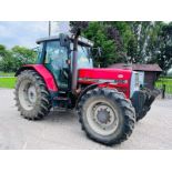 MASSEY FERGUSON 6180 4WD TRACTOR *5576 HOURS* C/W FRONT LINKAGE