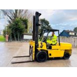 HYSTER DIESEL FORKLIFT C/W 2 STAGE MAST & PERKINS ENGINE