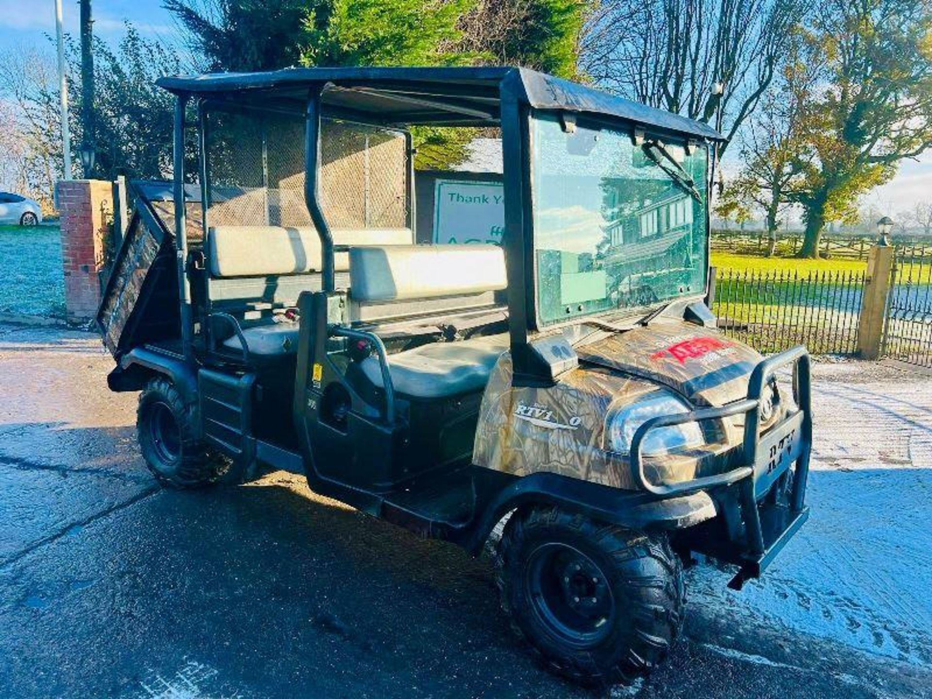 KUBOTA RTV1140CPX-UK TWIN SEATER UTV *1436 HOURS* C/W ELECTRIC TIP - Image 4 of 13