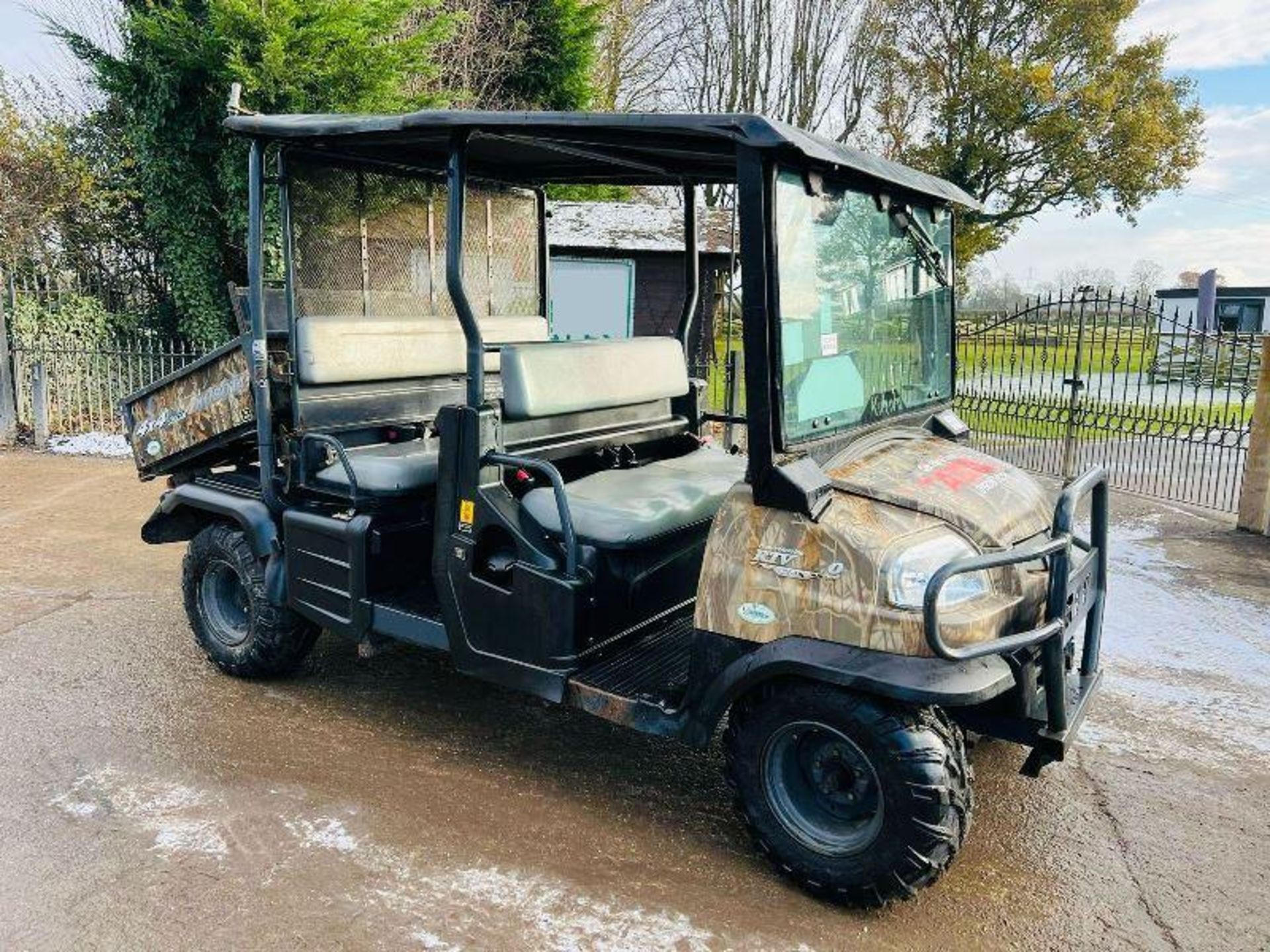 KUBOTA RTV1140CPX-UK TWIN SEATER UTV *1436 HOURS* C/W ELECTRIC TIP - Image 4 of 14