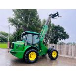 JOHN DEERE 3800 4WD TELEHANDLER C/W PIN & CONE HEAD STOCK