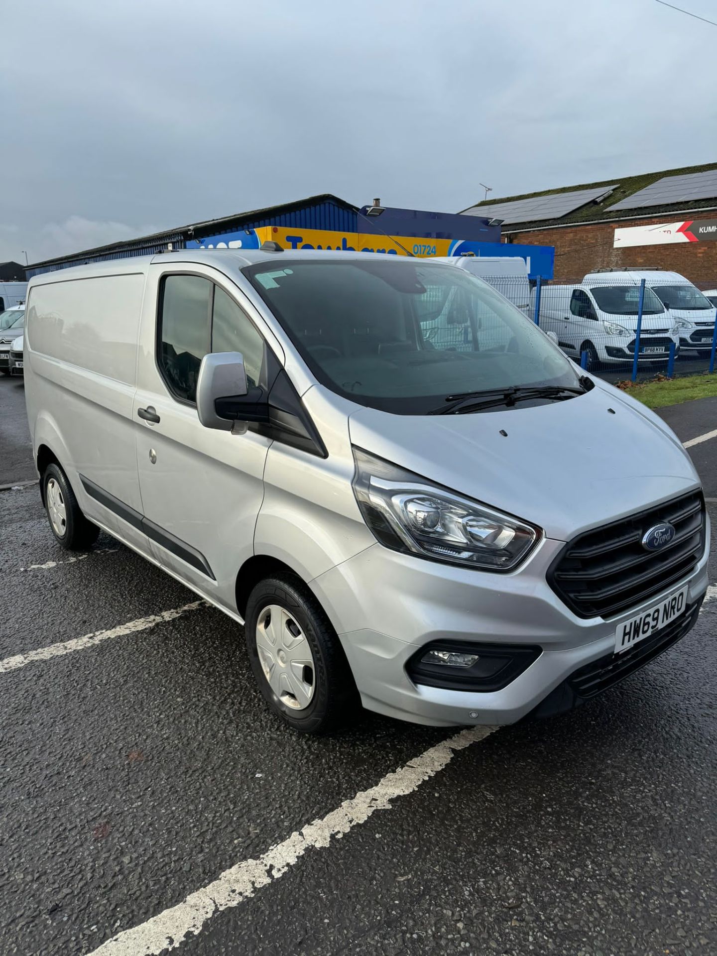 2019 69 FORD TRANSIT CUSTOM TREND PANEL VAN - 134K MILES - EURO 6 - AIR CON - Image 2 of 13