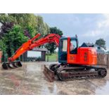 HITACHI ZAXIS 135UR TRACKED EXCAVATOR C/W FRONT BLADE