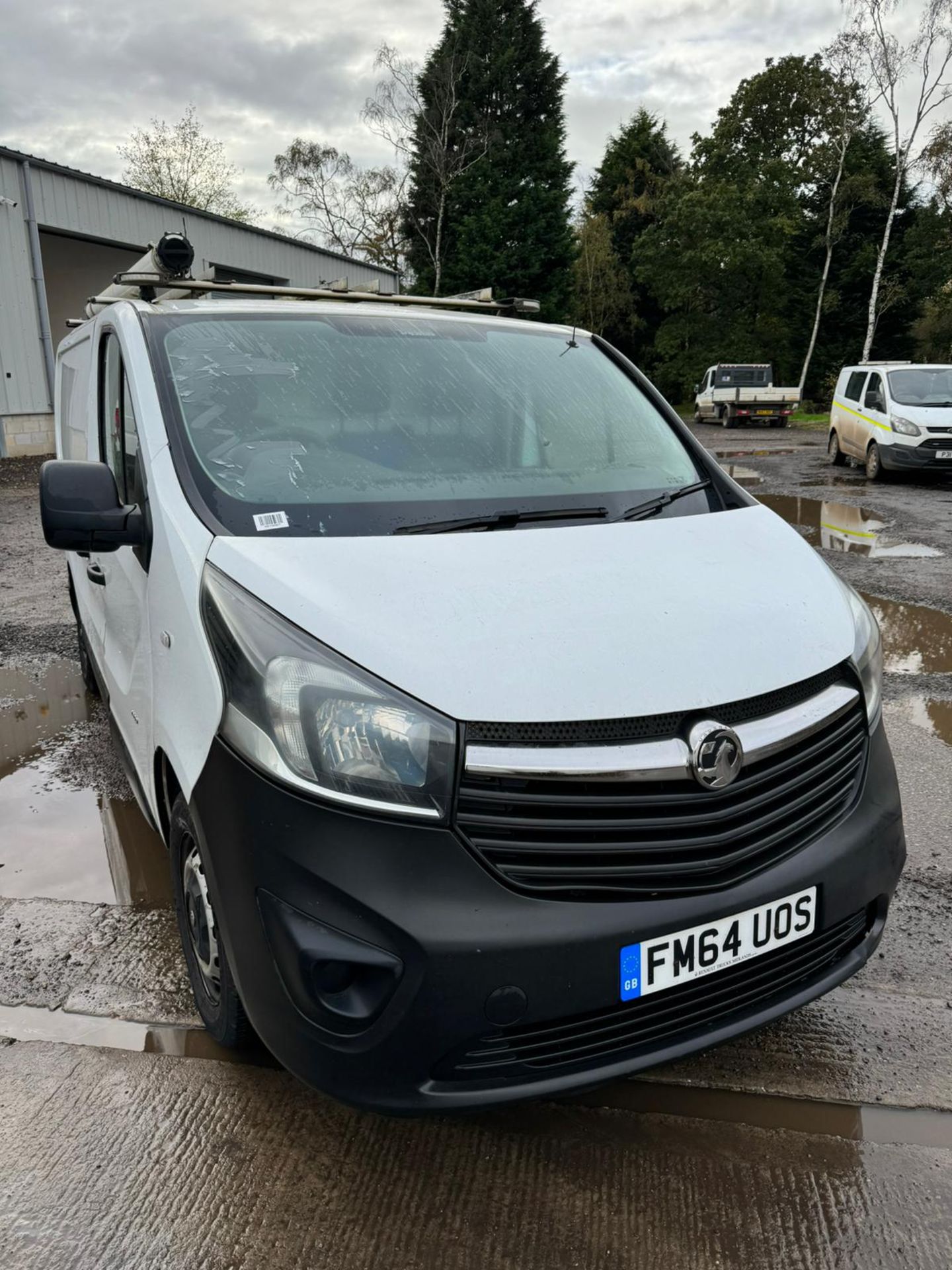 2014 64 VAUXHALL VIVARO PANEL VAN - 55K MILES - EX BT - TWIN SIDE DOORS - ROOF RACK