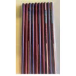 100 PACKS OF BRAND NEW AND SEALED WEST HAM PENCILS -10 PENCILS PER PACK