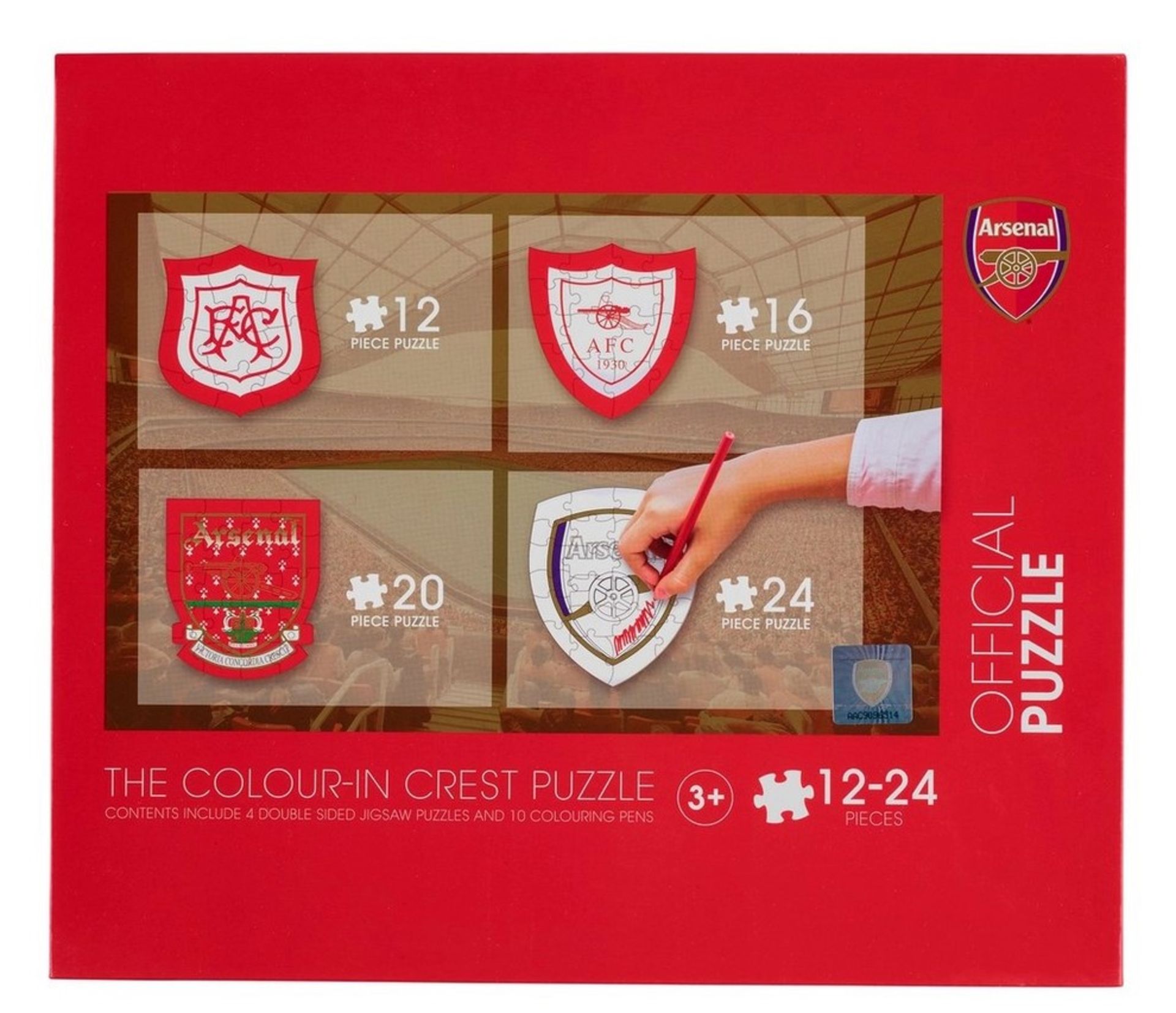 100 X BRAND NEW SEALED ARSENAL JIGSAW PUZZLE - OFFICIAL LICENSED MERCHANDISE - Image 2 of 4