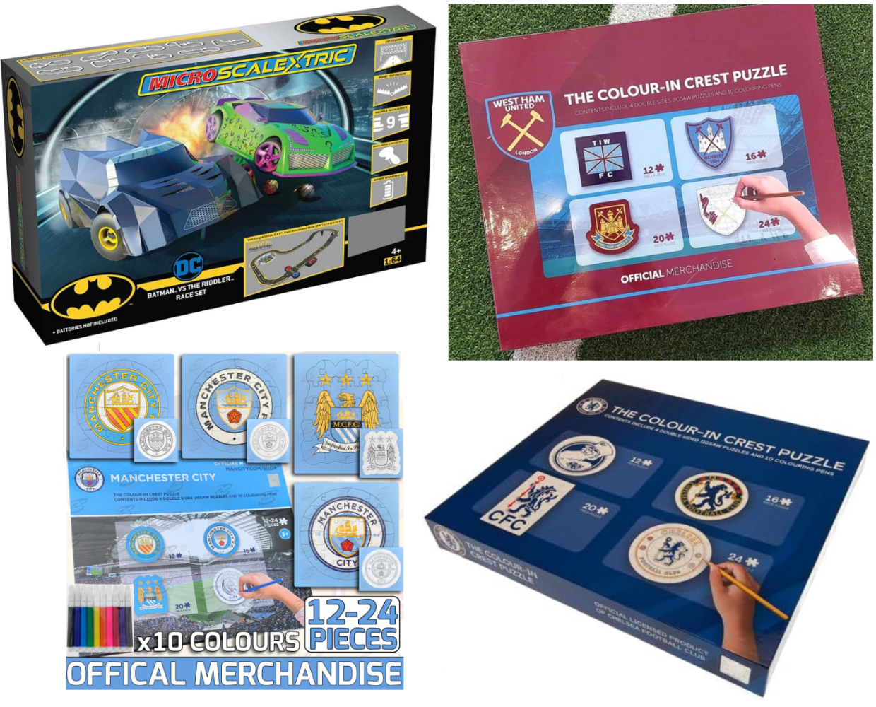 Brand New Official Licensed Football Merchandise & Scalextric Sale ending from 7.30pm on Thursday 23rd November 2023