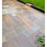 21.10SQM INDIAN STONE PATIO PACK - RAJ GREY BLEND