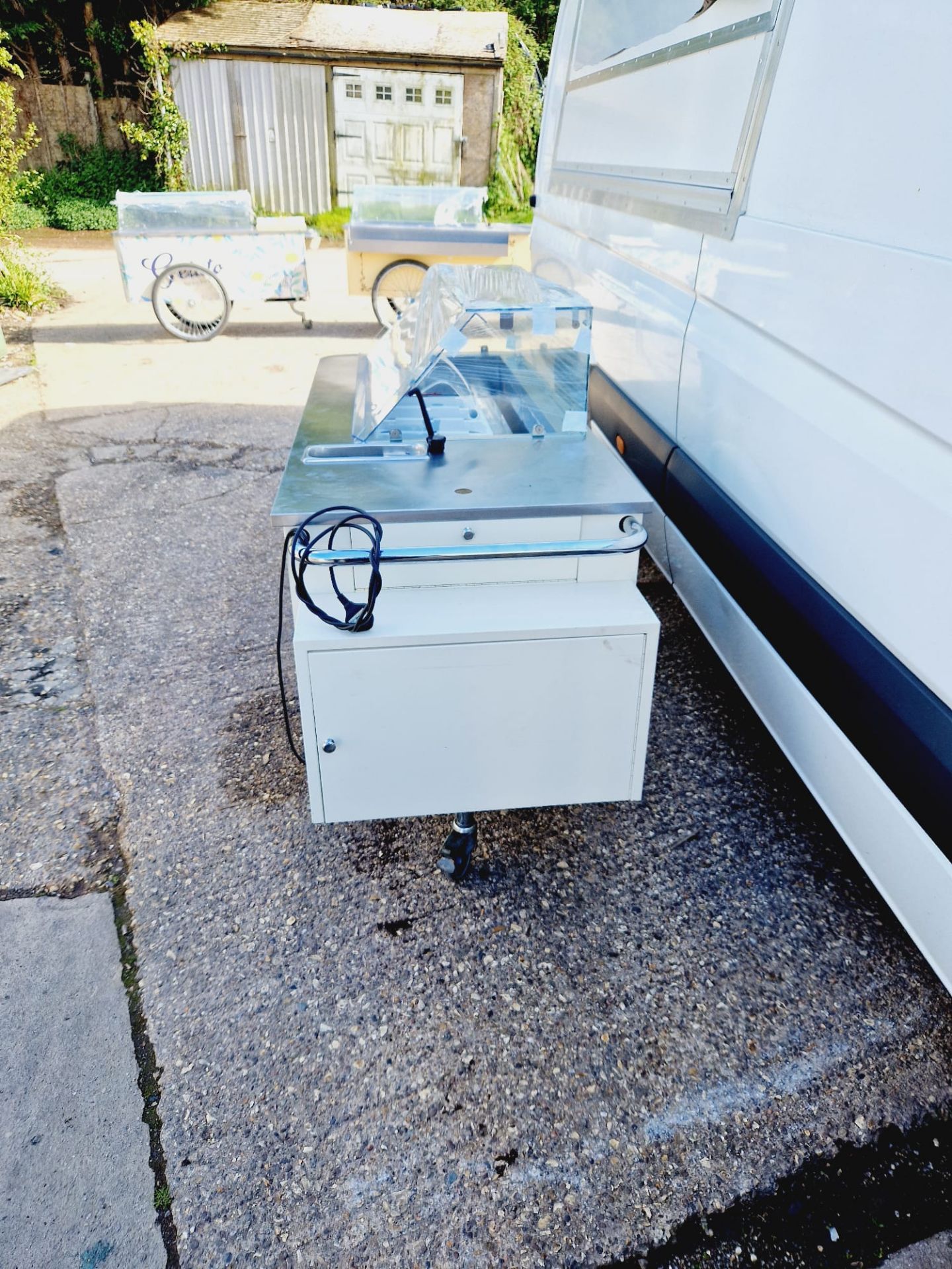 ICE CREAM CART FULLY WORKING - 13 AMP PLUG - Image 5 of 7