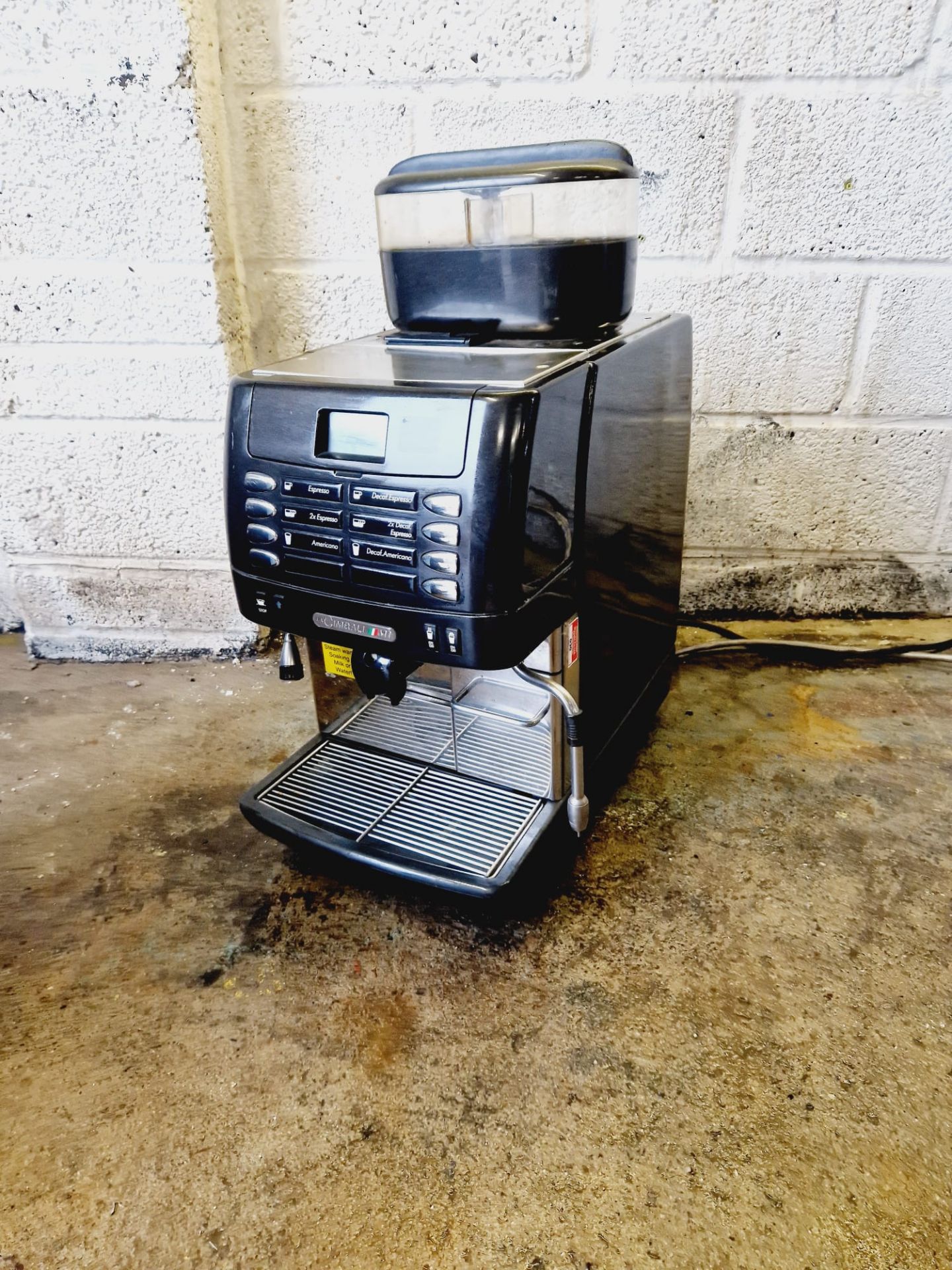 LACIMBALI M1 AUTOMATIC COFFEE MACHINE - UNTESTED