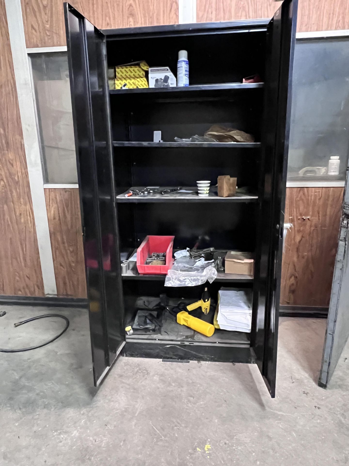 Steel Cabinet with Contents - Image 2 of 2