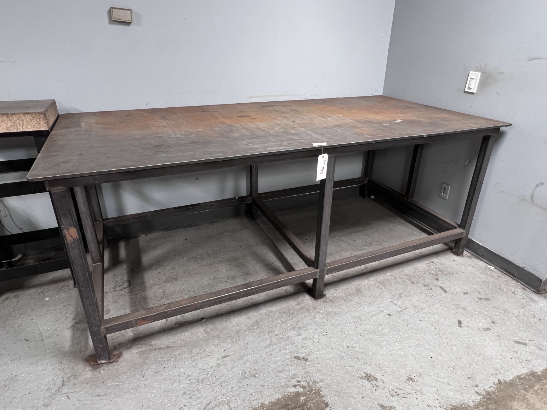 Steel Table 96"x47"x36"H