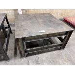 Steel Table 4'x4'x26" High