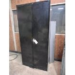 Steel Cabinet with Contents