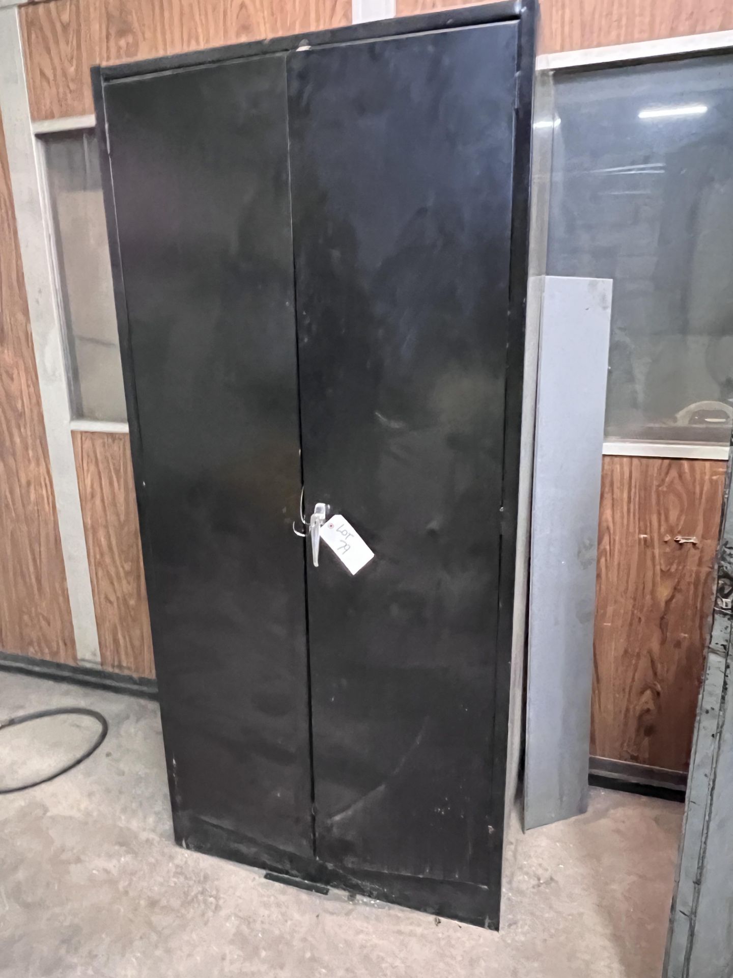 Steel Cabinet with Contents