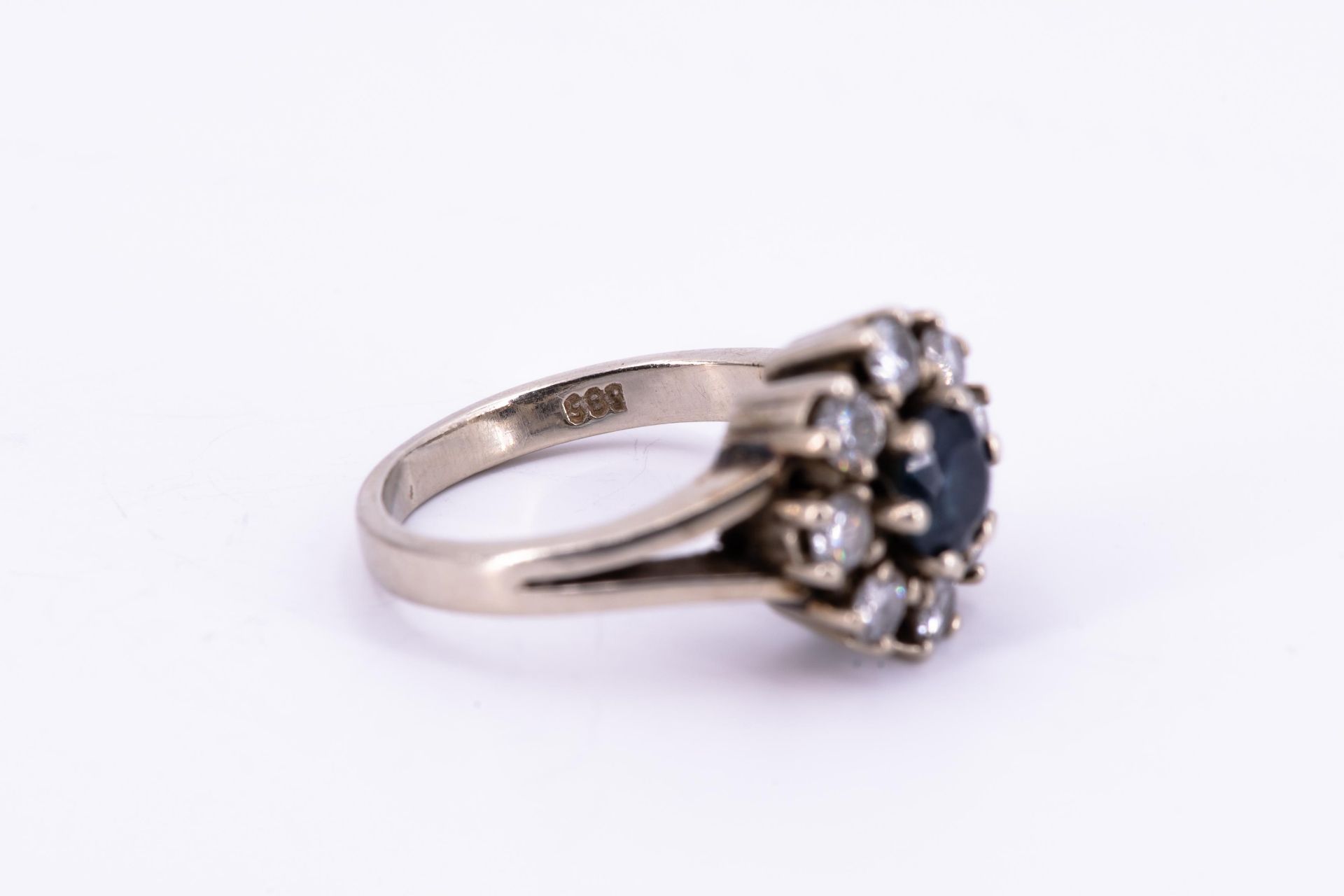 Saphir-Diamant-Ring - Image 4 of 4