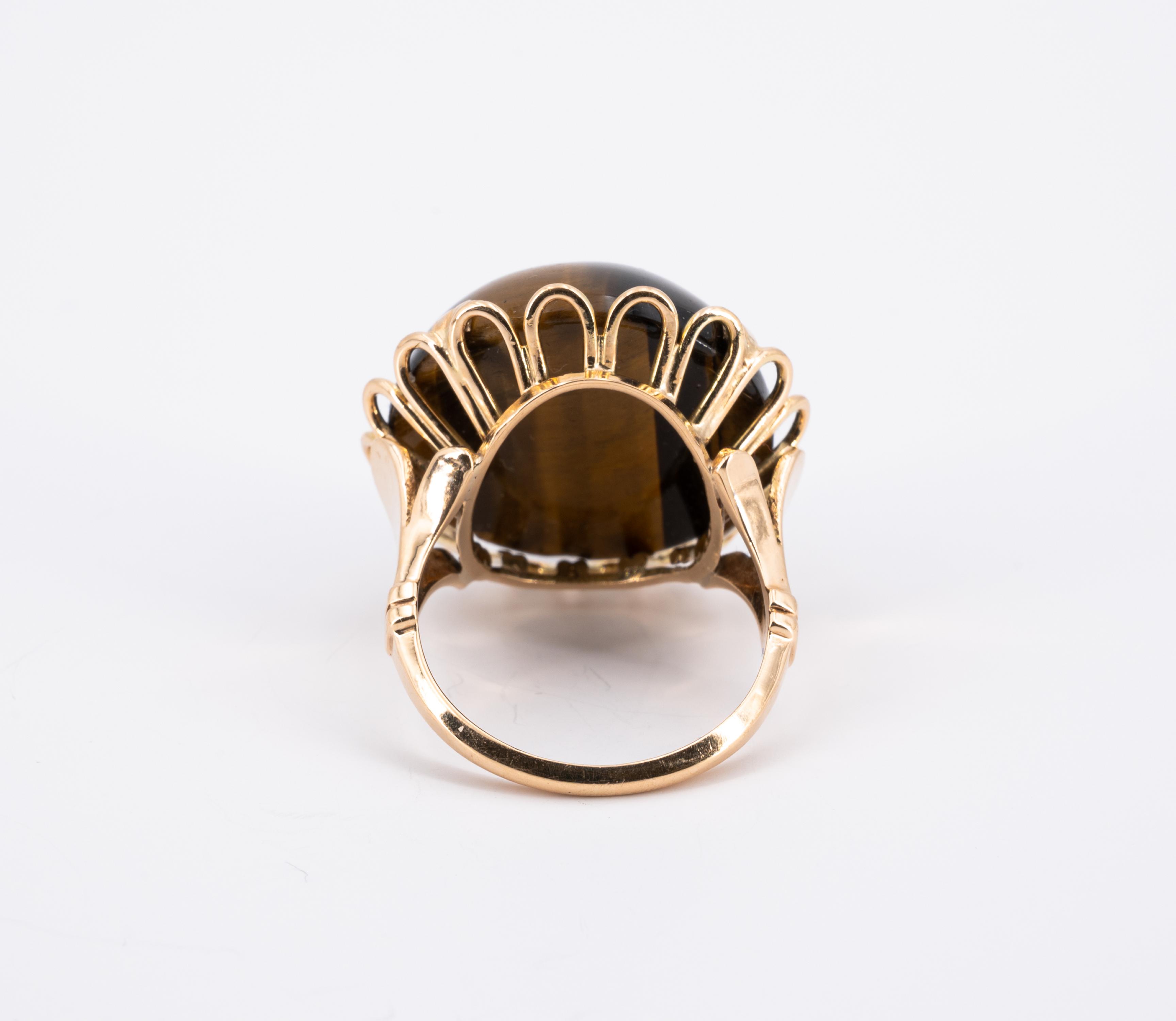 Tigeraugen-Ring - Image 3 of 5