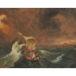Ludolf Bakhuizen - Kopie nach: Christus im Sturm auf dem See Genezareth