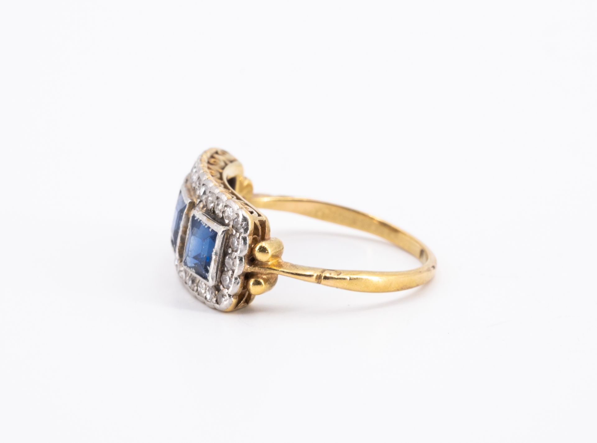 Saphir-Diamant-Ring - Image 2 of 4