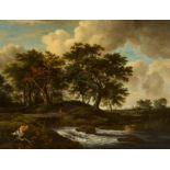 Jakob Isaackszoon van Ruisdael - Kopie 19. Jh.: Eichen an einem Gießbach