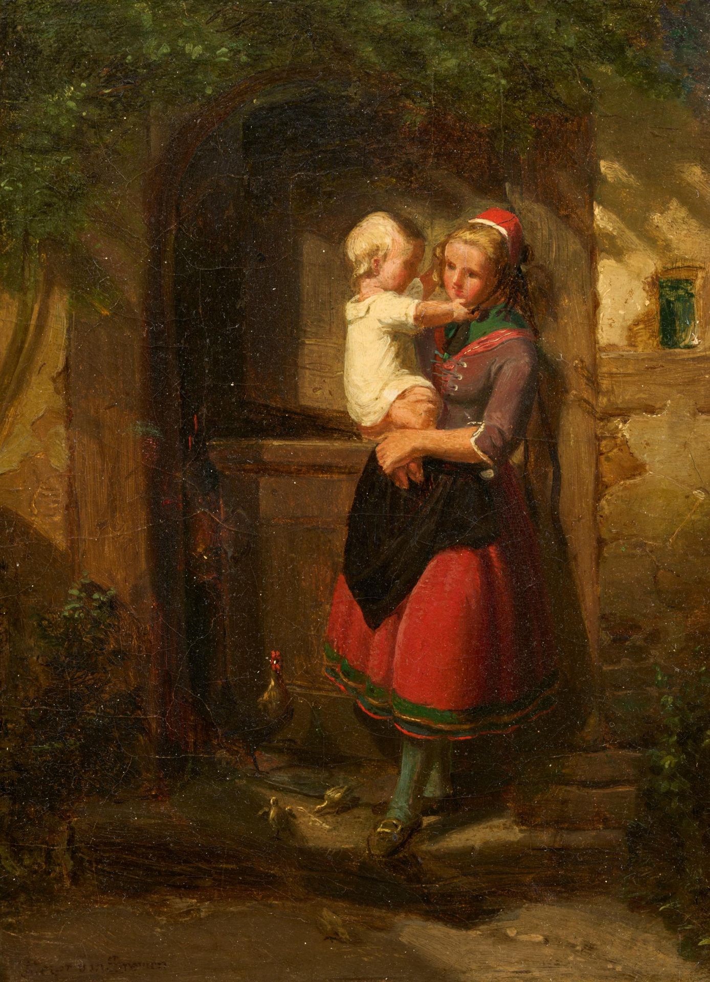 Johann Georg Meyer von Bremen: Die junge Mutter