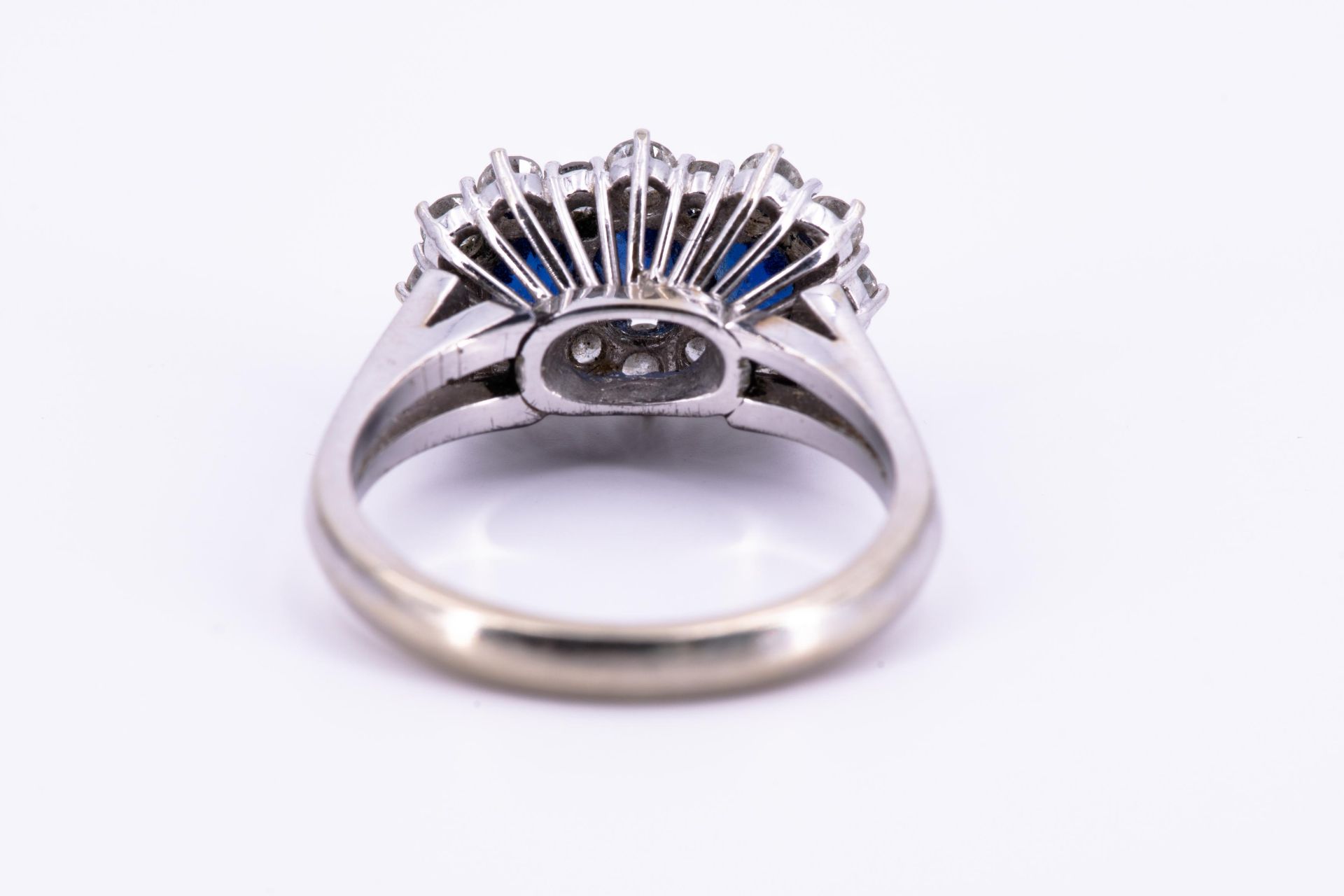 Saphir-Diamant-Ring - Bild 3 aus 4