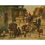 Woldemar Friedrich: Italienierinnen am Brunnen