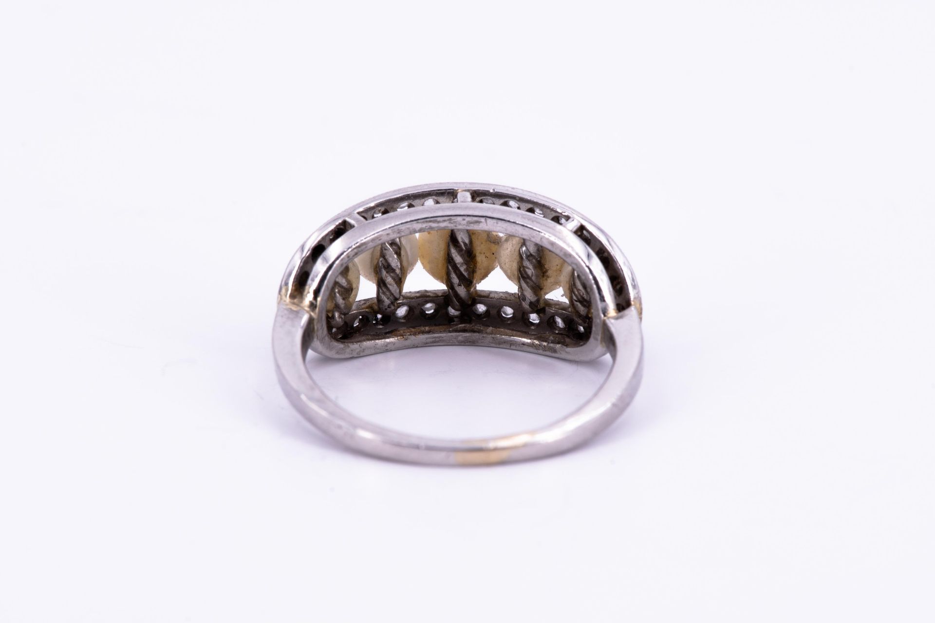 Naturperl-Diamant-Ring - Image 3 of 4