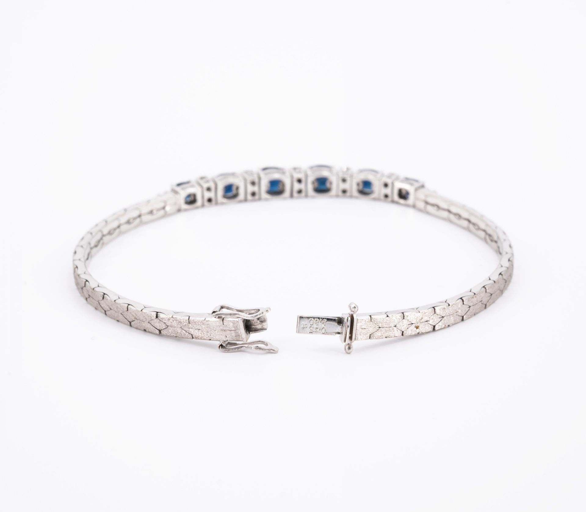 Saphir-Diamant-Armband - Image 4 of 4