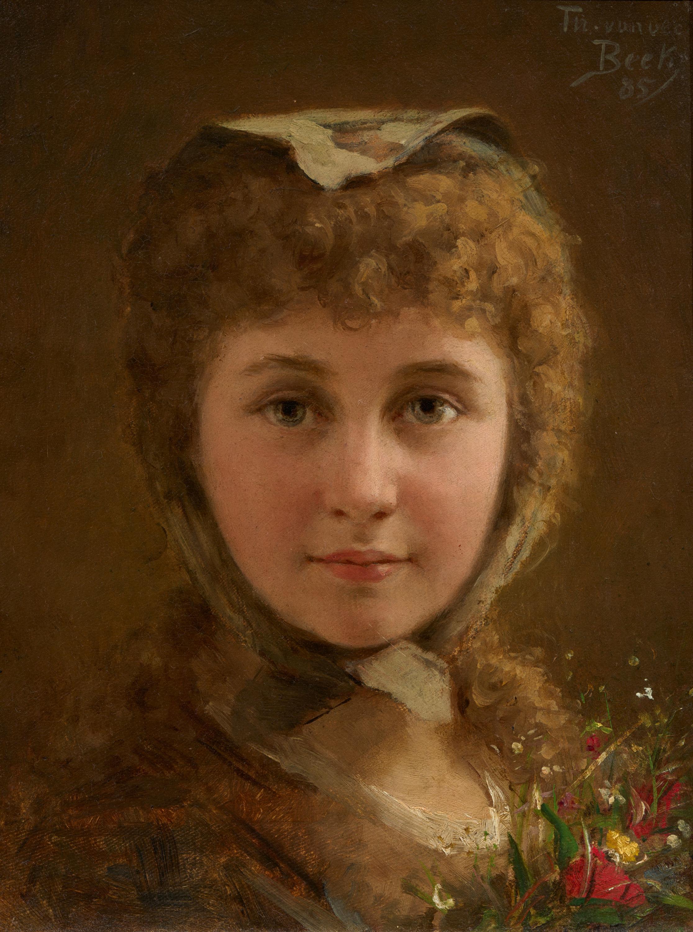 Theodor von der Beek: Blumenmädchen