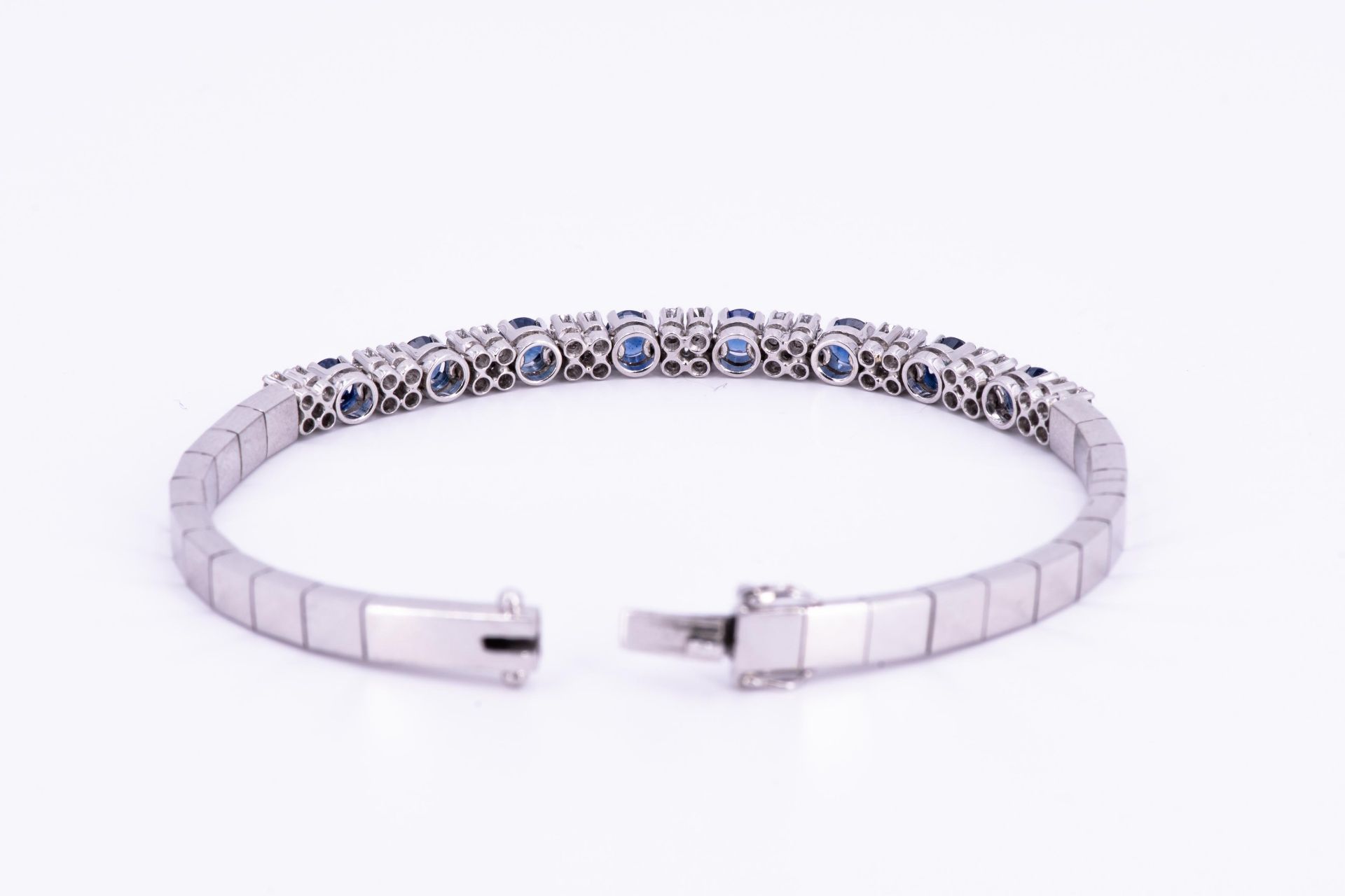 Saphir-Diamant-Armband - Image 3 of 4