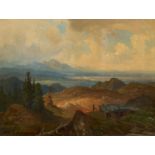 Wilhelm Boshardt: Weite Landschaft in den Voralpen