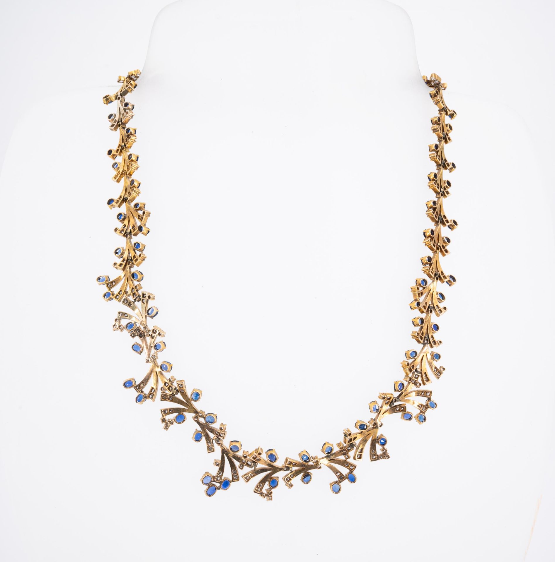 Farbstein-Diamant-Collier - Image 2 of 2