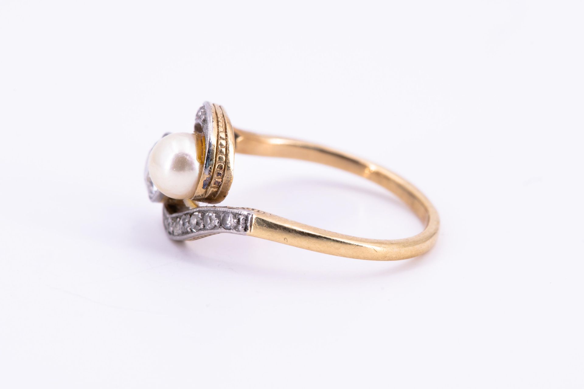 Diamant-Perl-Ring - Image 2 of 4