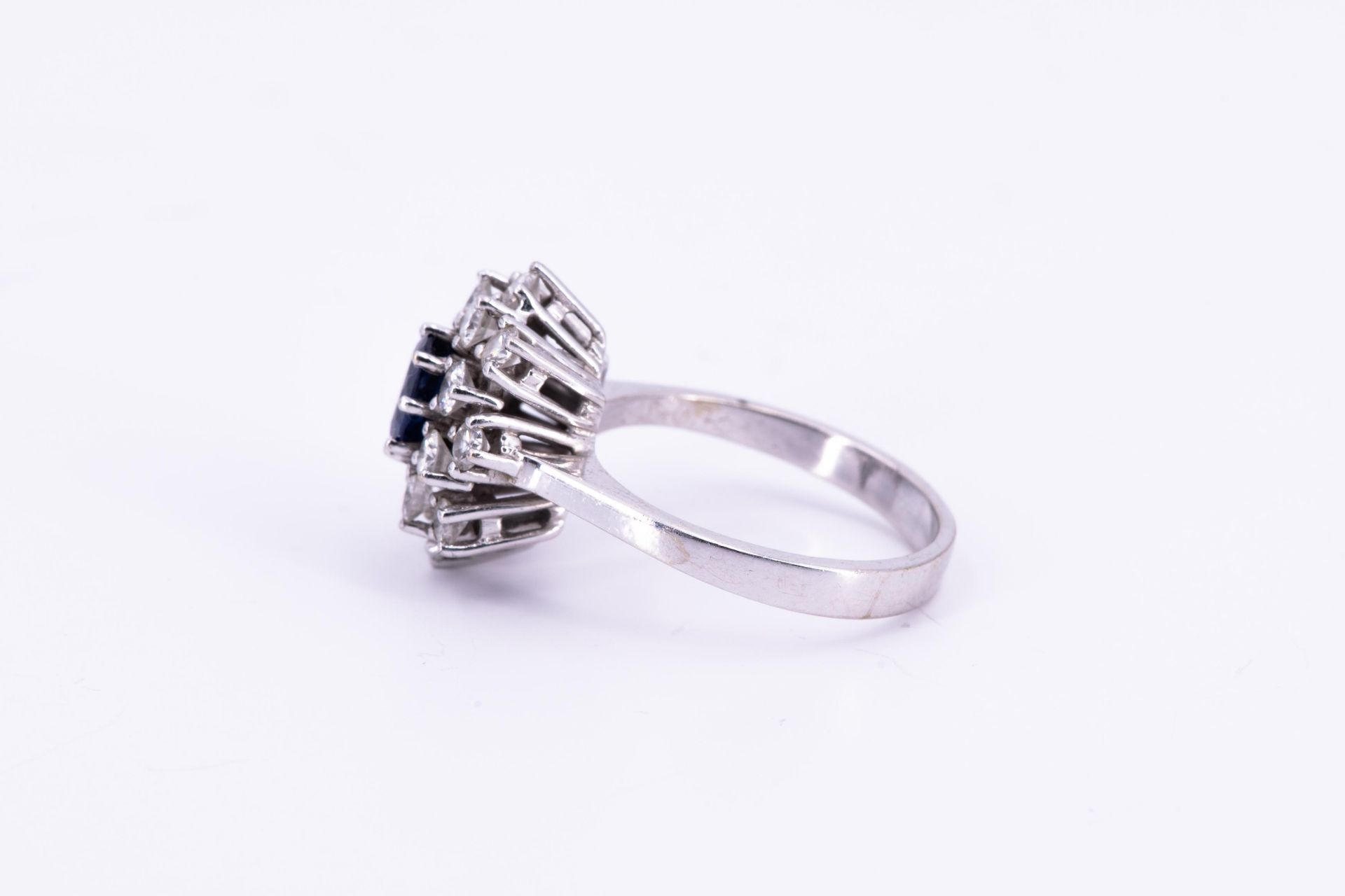 Saphir-Diamant-Ring - Bild 2 aus 4