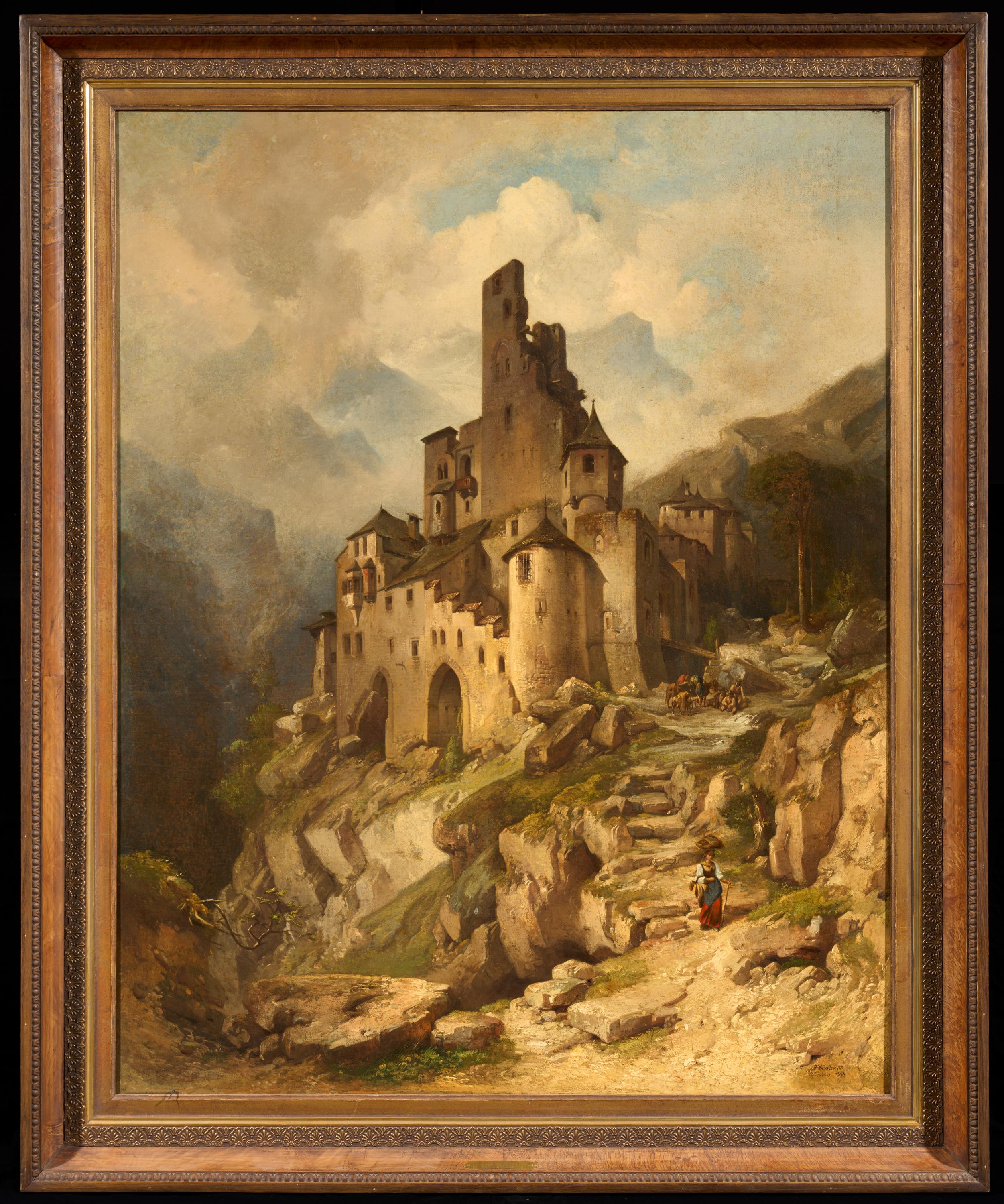 Albert Emil Kirchner: Schloss Taufers in Tirol - Image 2 of 4