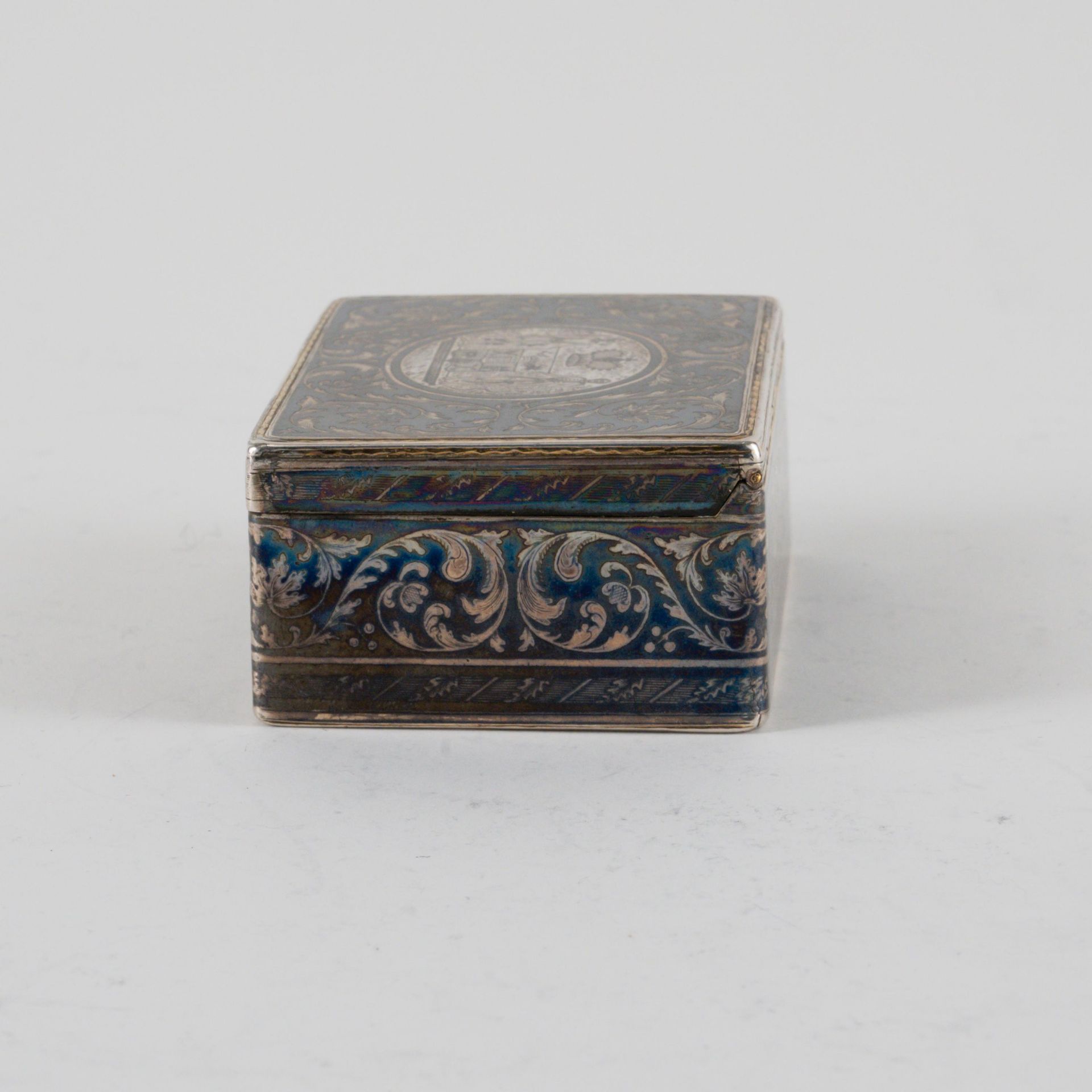 Snuff box with princely coat of arms and city map of Veliki Ustjug - Image 2 of 7