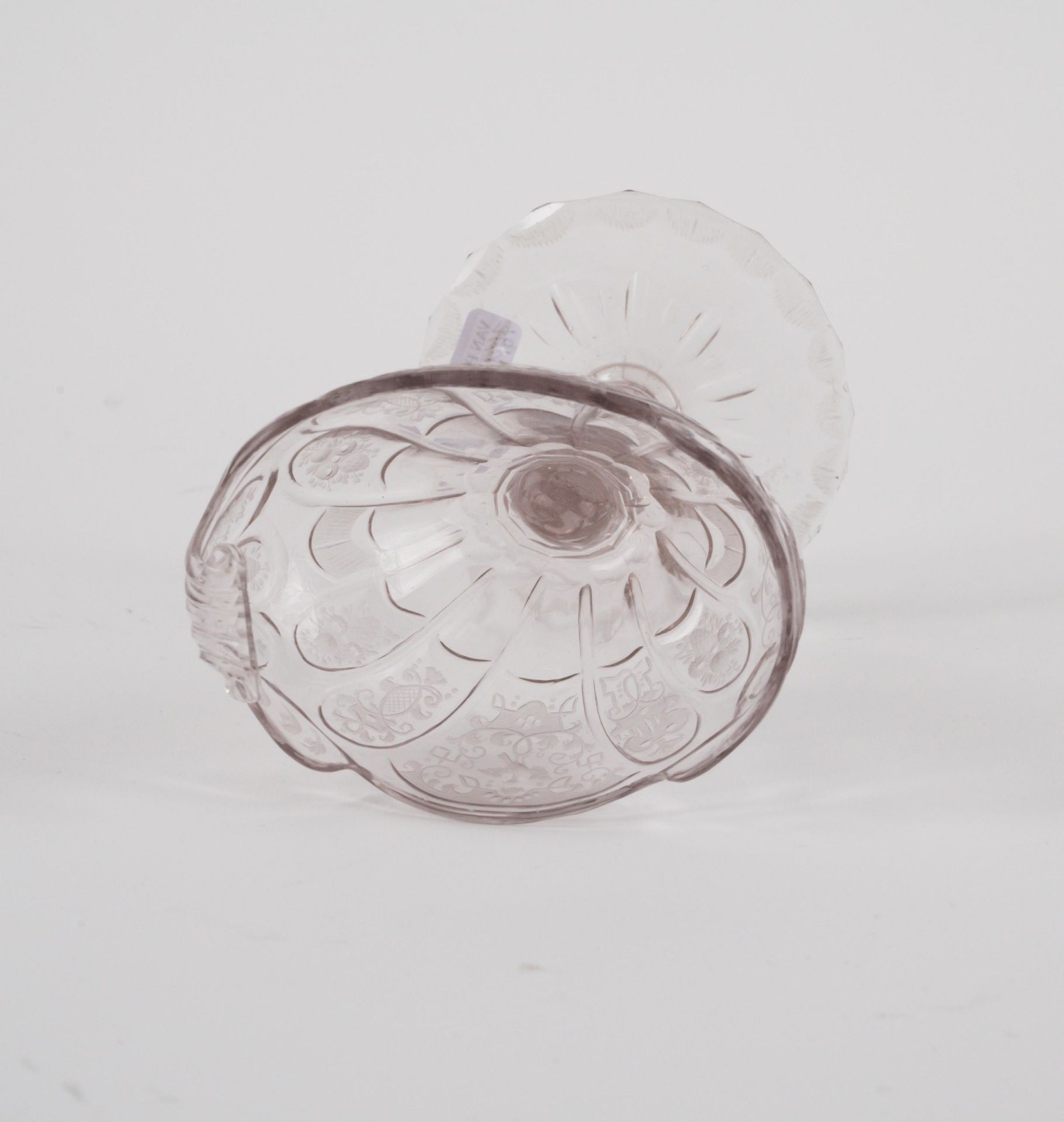 Ambrosia bowl with finely cut decor - Image 5 of 6